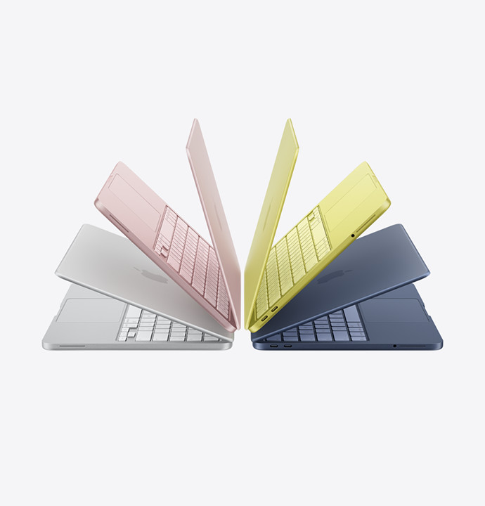MacBook Neo laptop illustration.